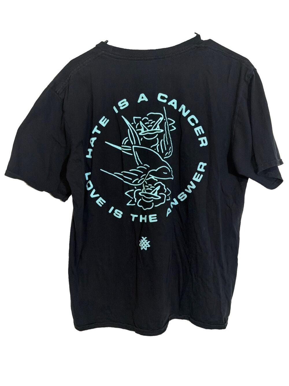 Wage War Shirt L Metal Y2K Black